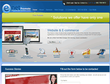 Tablet Screenshot of enetpromote.com